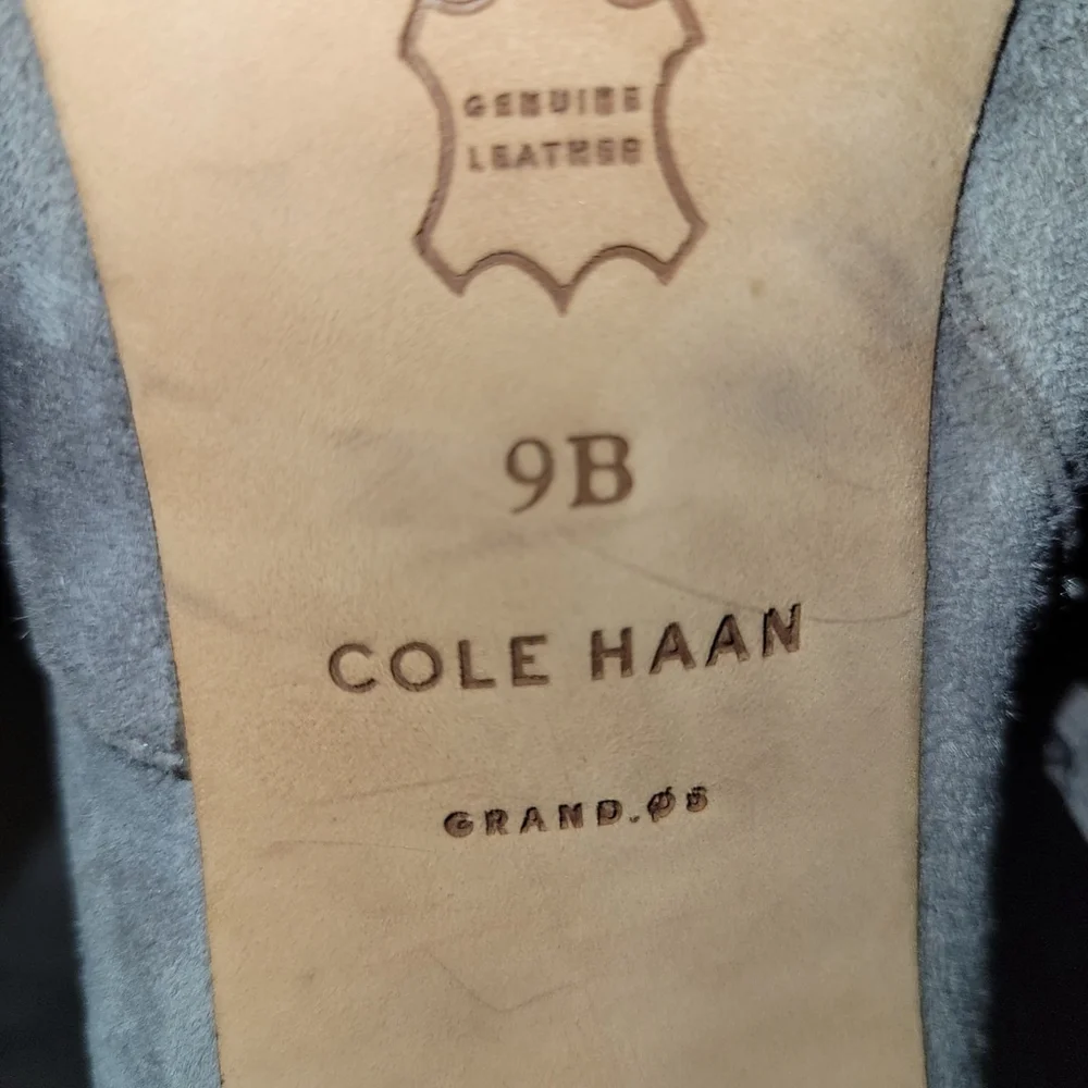 Cole Haan Marina Over-The-knee Suede Gray Boots Women's Size 9B Style D44724